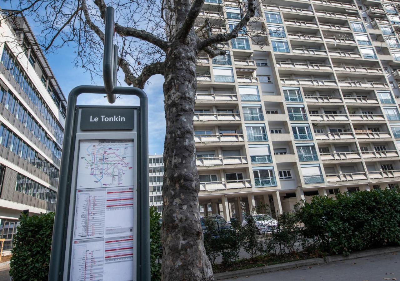 Appartement Cosy - Tonkin, Parc Tete D'Or Villeurbanne Exteriör bild